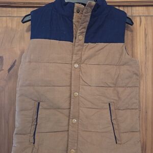 Tommy Bahama Tan and Navy Vest